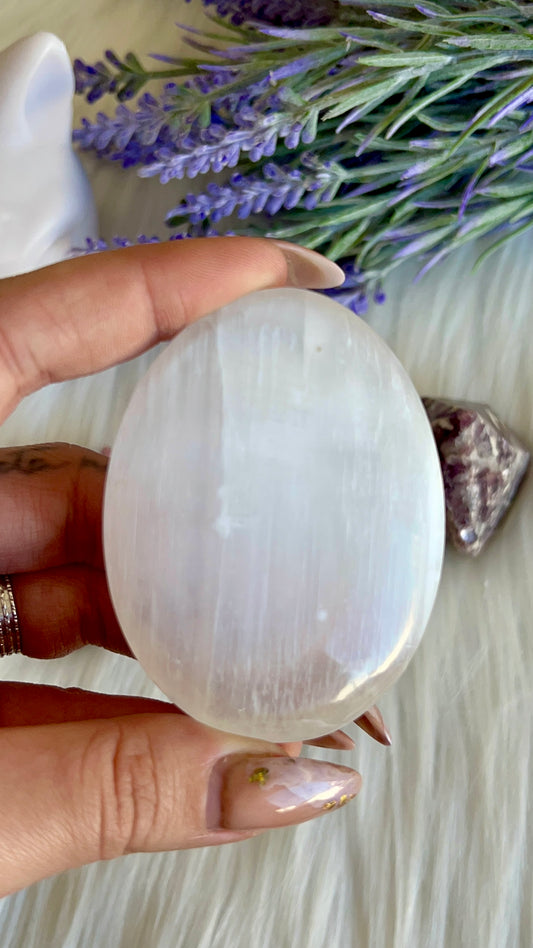 Palmstone di selenite