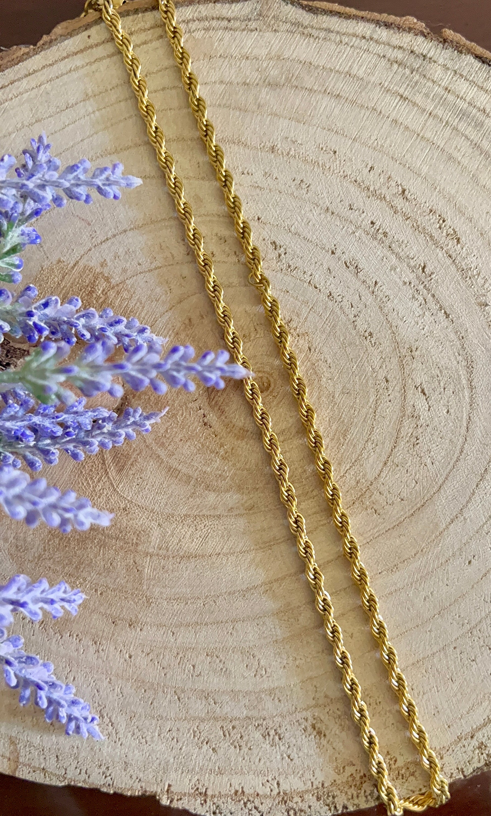 Collana torchon gold 4 mm