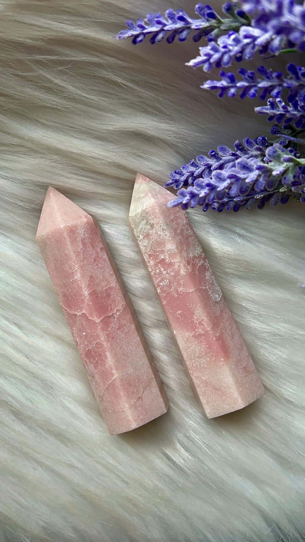 Torri di opale rosa