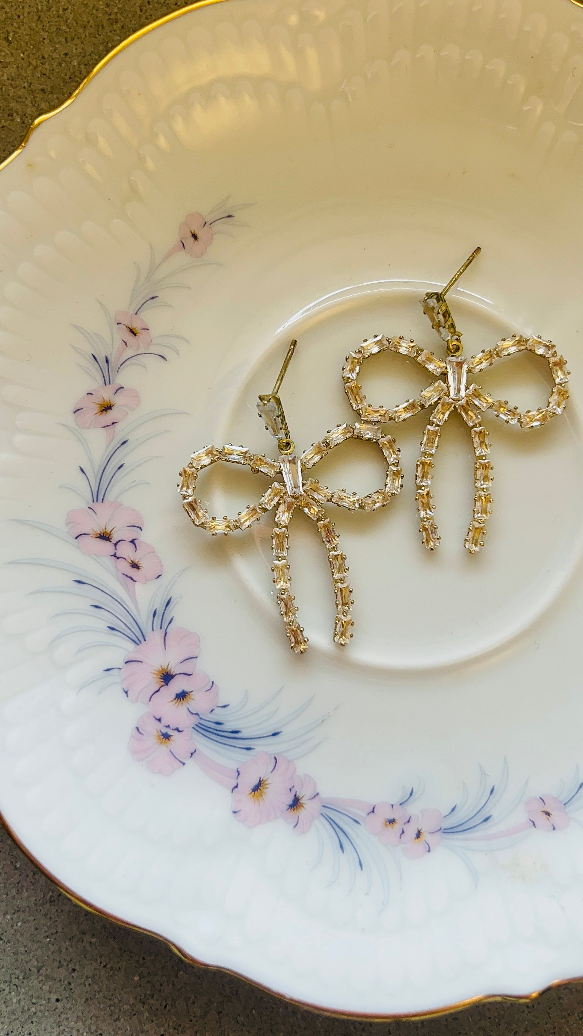 Orecchini fiocco shine