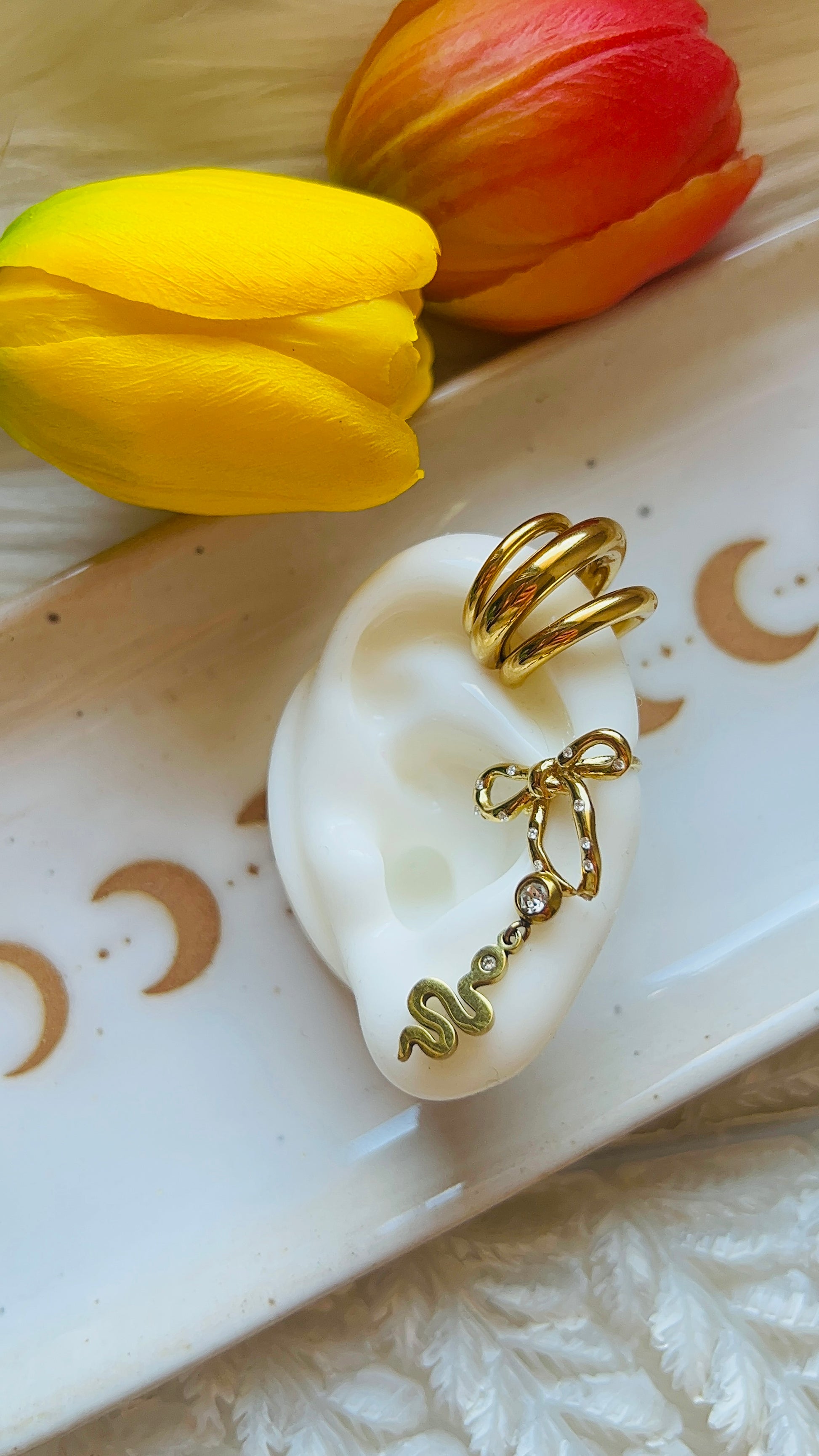 Earcuff tre fili