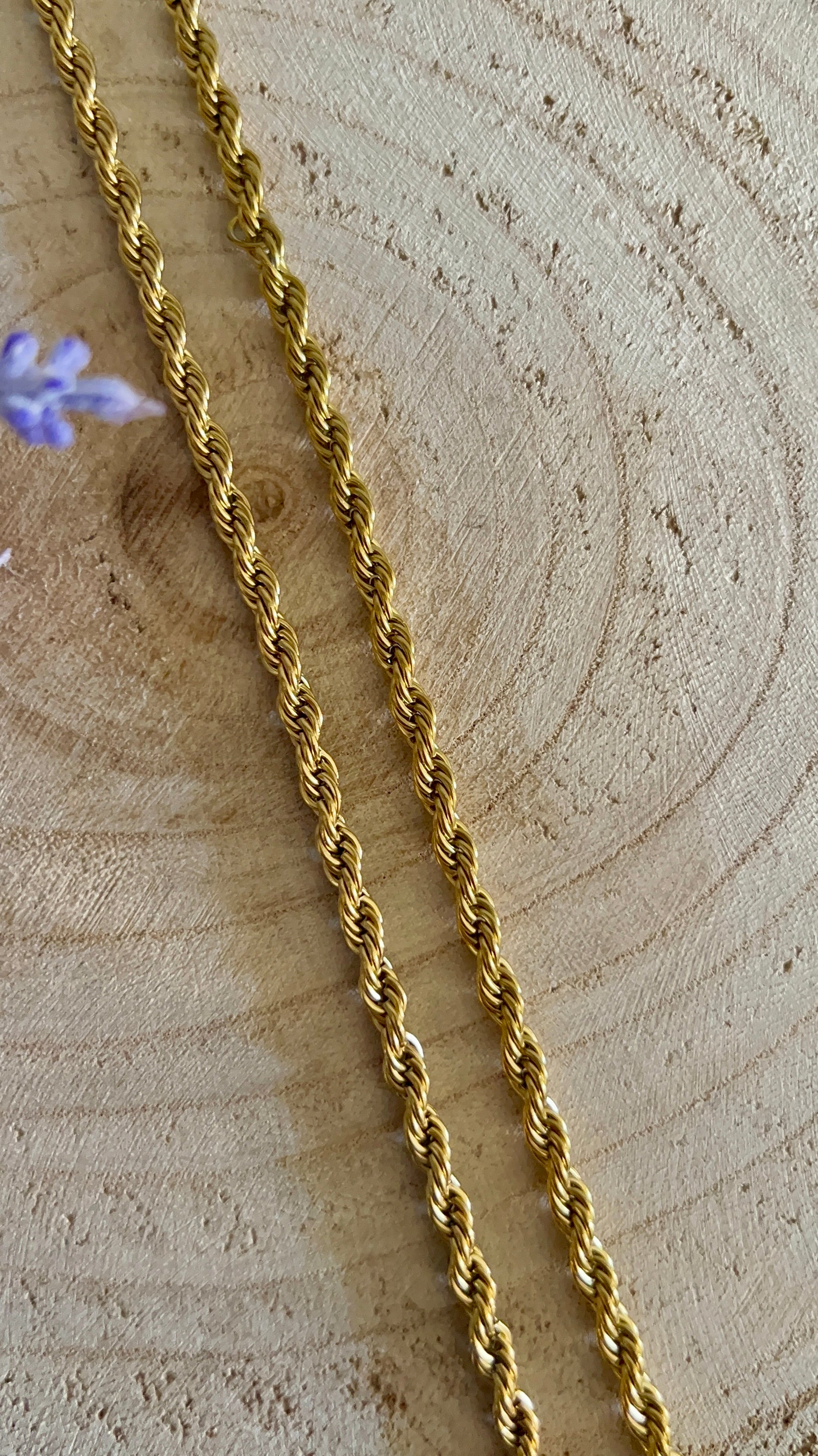 Collana torchon gold 4 mm
