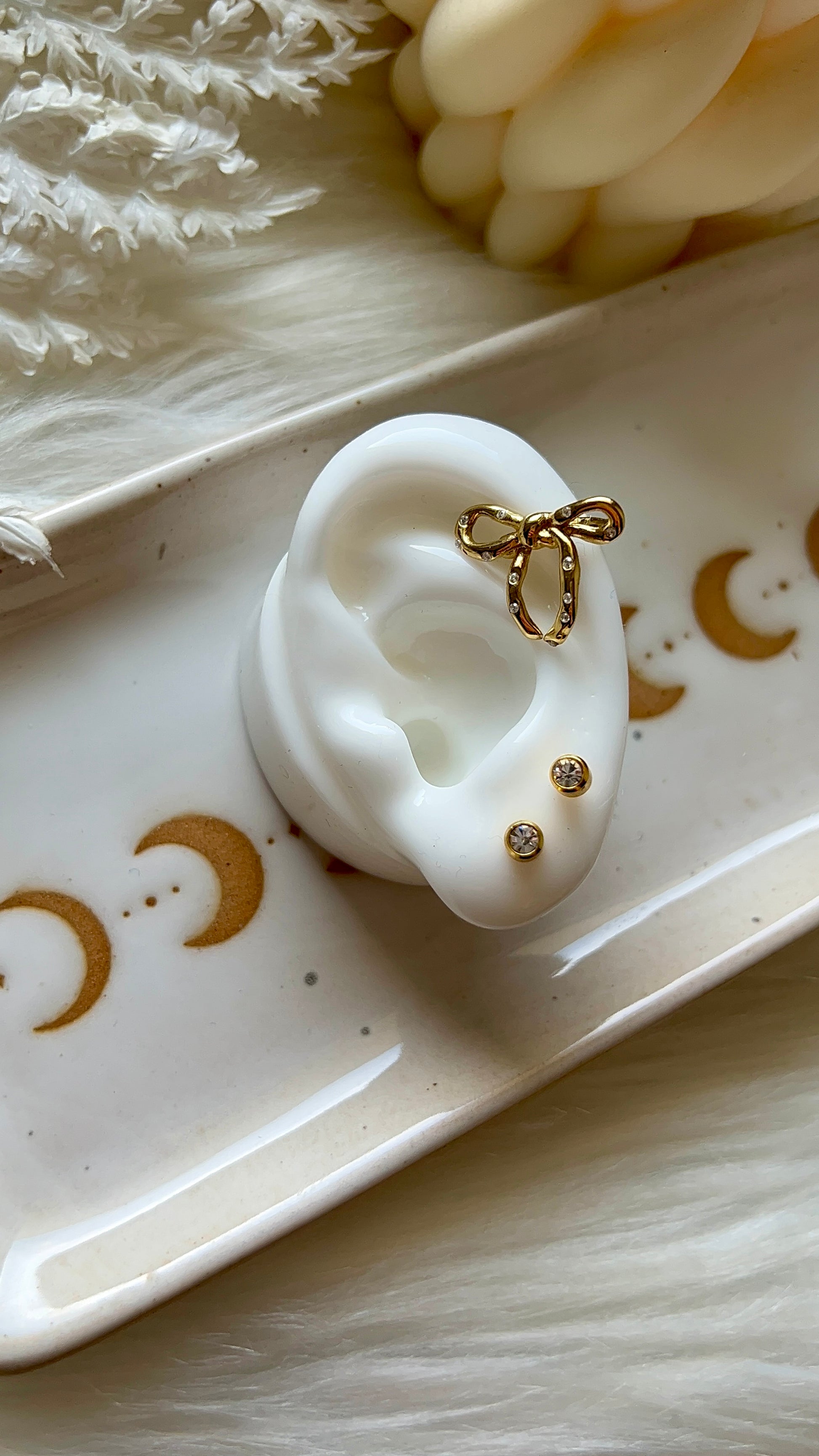 Orecchini punto luce