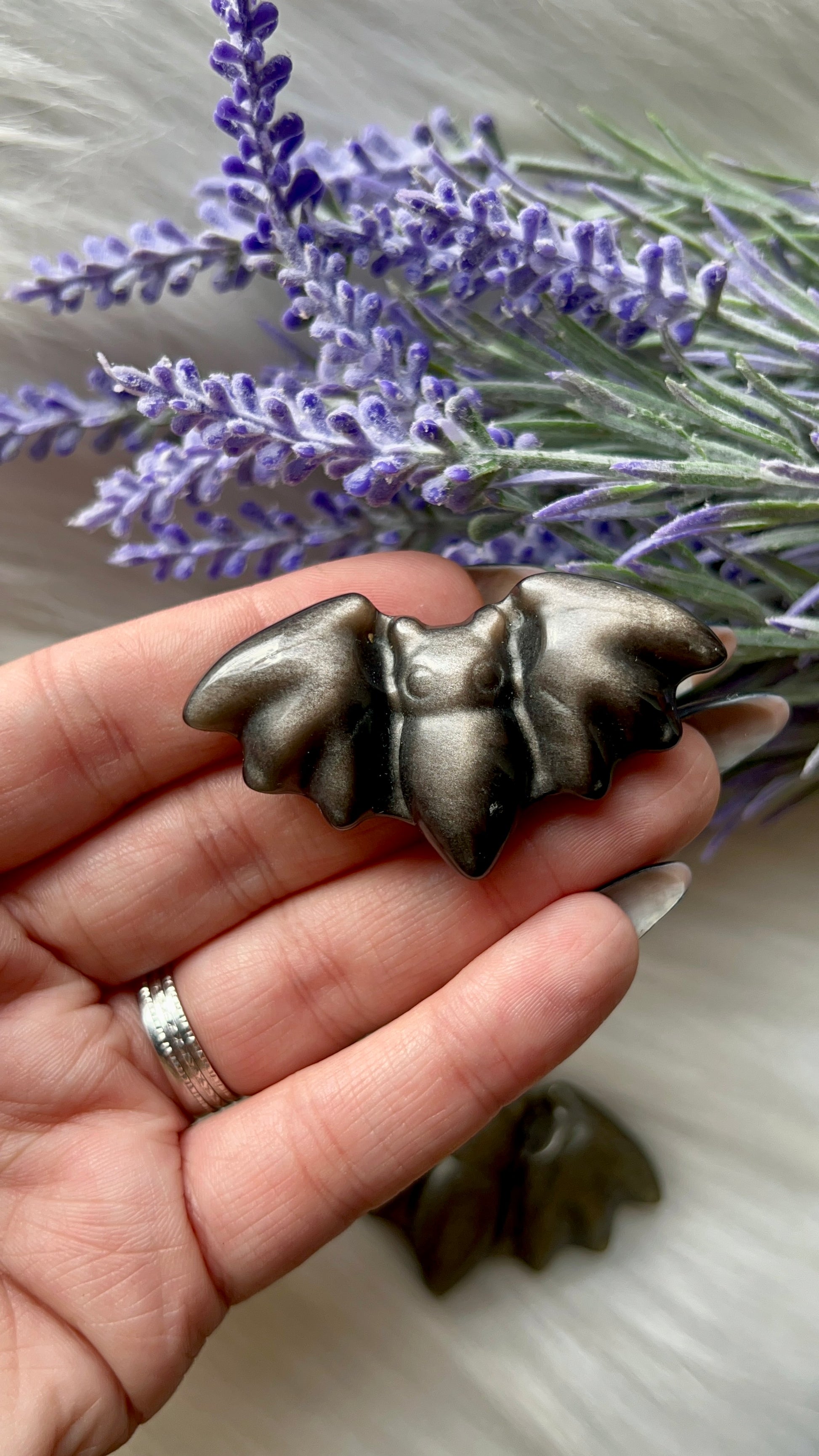 Pipistrelli in pietre naturali