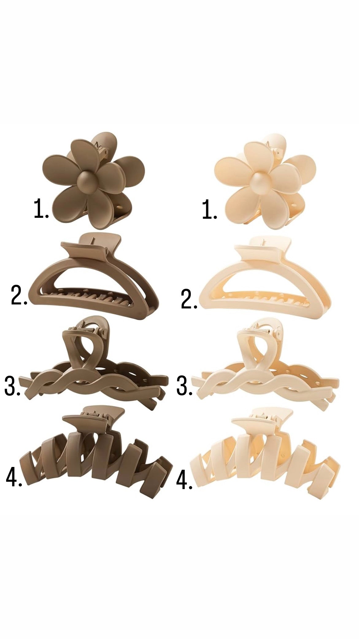 Accessori capelli colori neutri