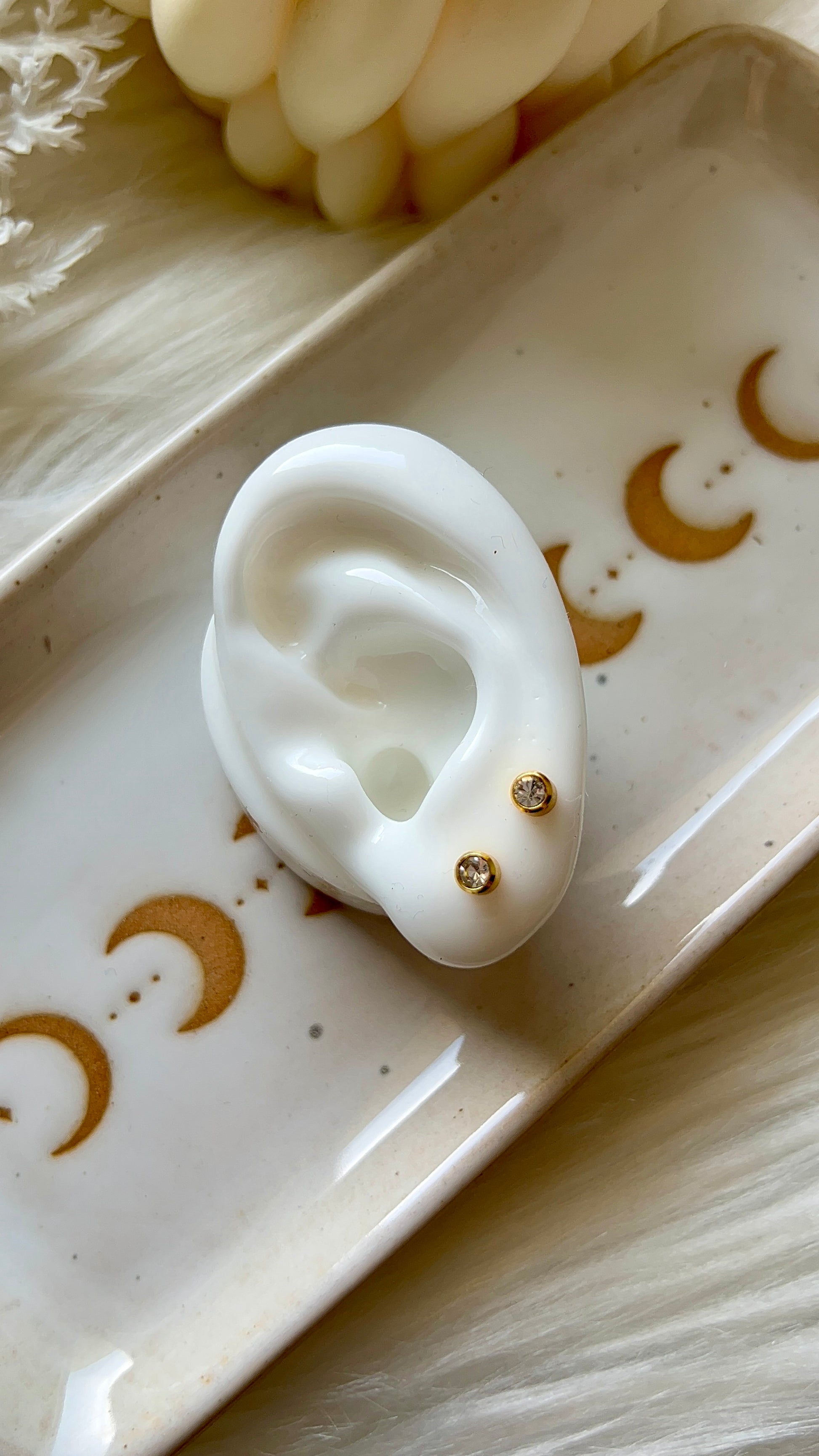 Orecchini punto luce