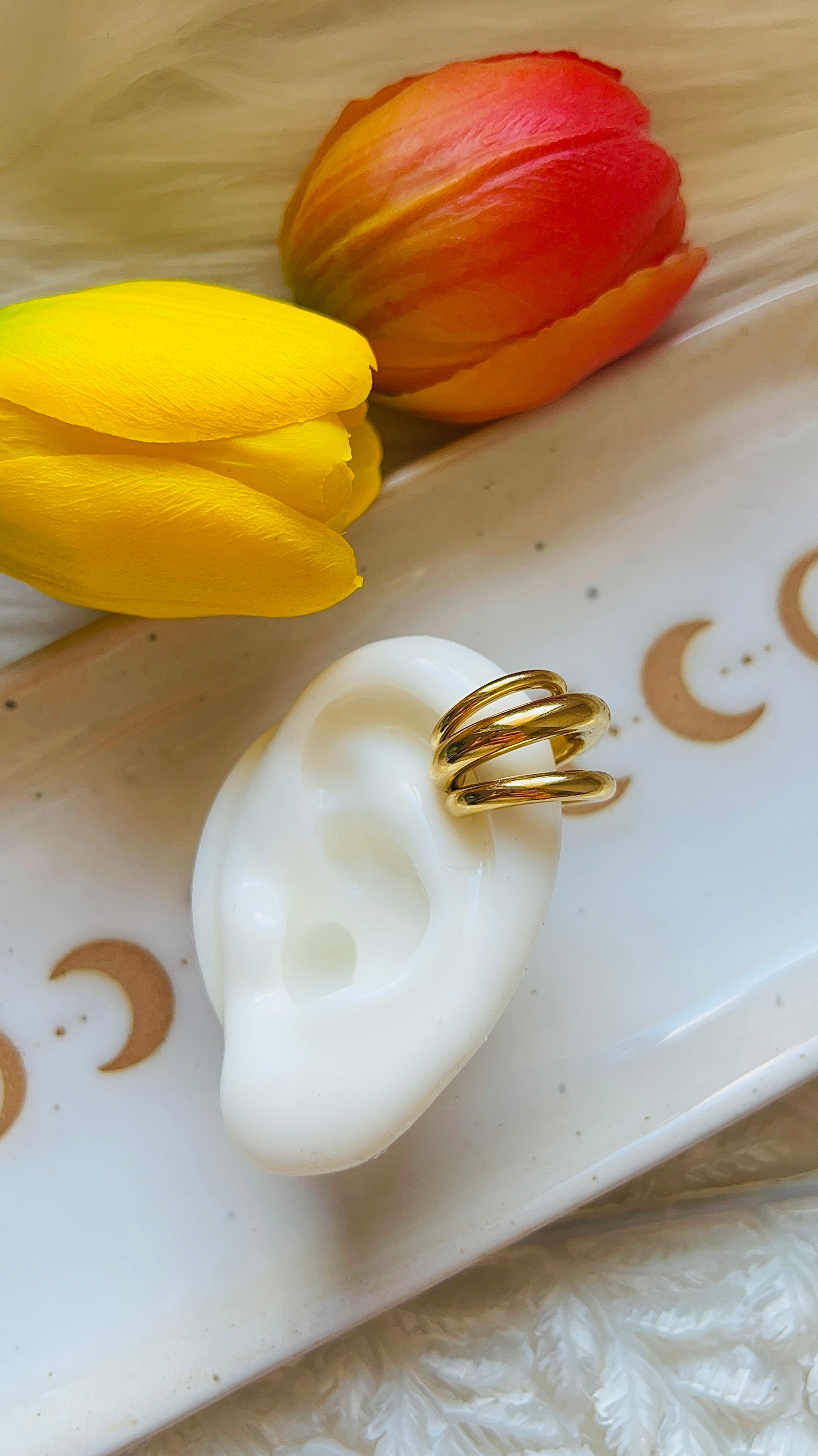 Earcuff tre fili