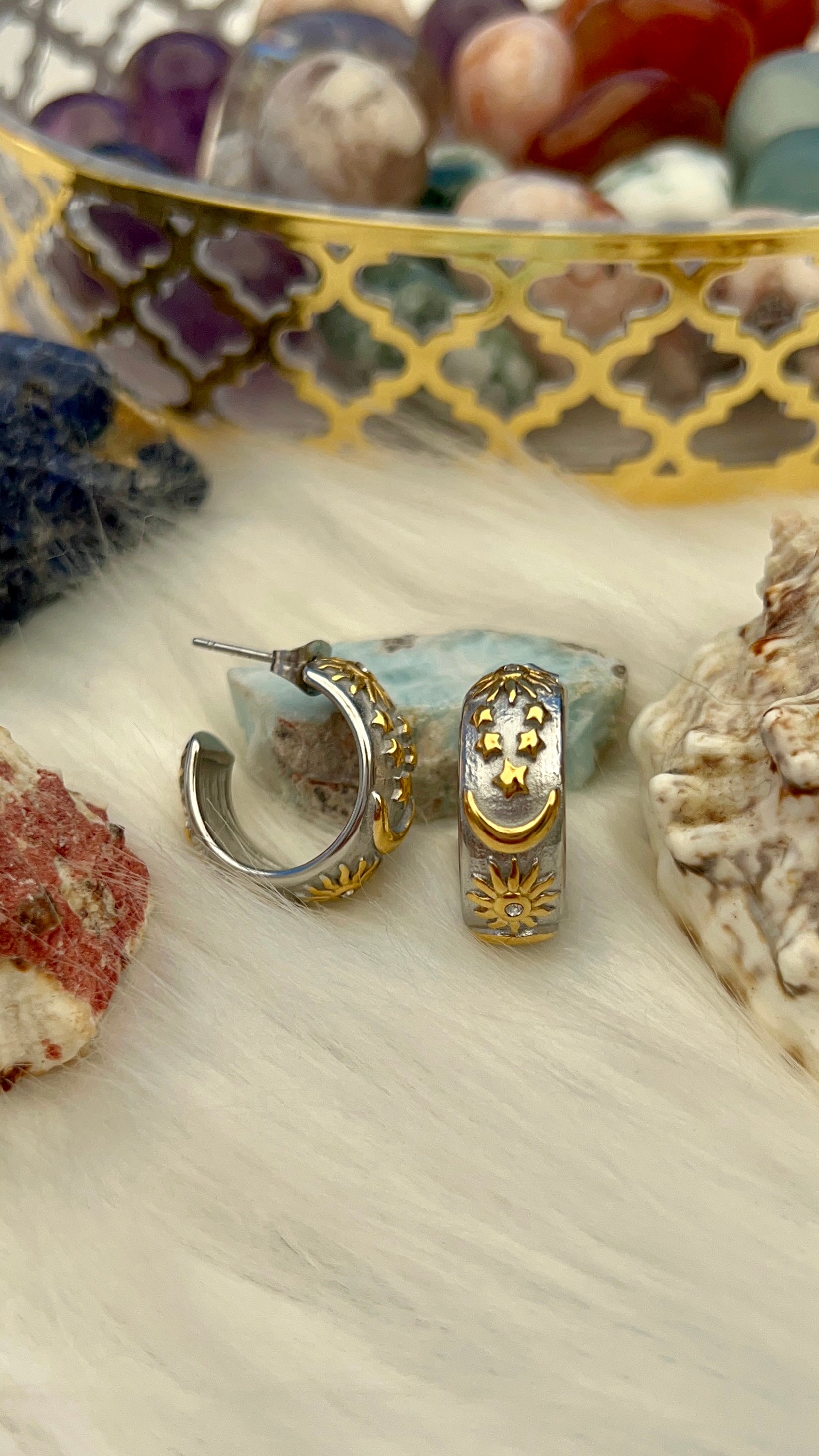 Orecchini «la mia metà»