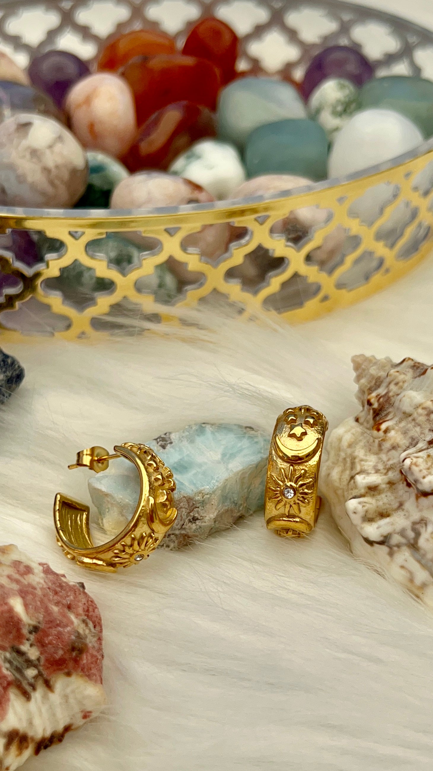 Orecchini «la mia metà»